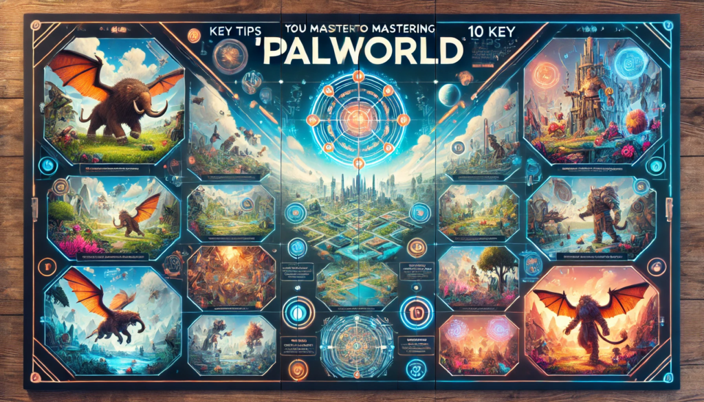 "Palworld Elements Chart showcasing elemental strengths and weaknesses for effective gameplay strategy."